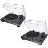 AUDIO TECHNICA AT-LP120XUSB BLACK (Coppia) GIRADISCHI PROFESSIONALE DJ NERO