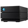 Lacie Hard Disk Esterno Array Raid 3,5" 2 Dock da 36 TB con USB-C STHJ36000800