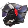 LS2, Casco Moto Modulare ADVANT X ULTRA Matt Blue Red, L