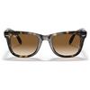 Ray-Ban Occhiali da Sole RB4105 710/51 Wayfarer Folding Marrone/Marrone Chiaro Unisex
