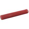 vidaXL Rete d'Acciaio Rivestimento PVC 10x1m Trama Quadrata Rosso Recinzione