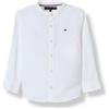 TOMMY HILFIGER Camicia coreana in lino Tommy Hilfiger