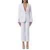 ELISABETTA FRANCHI Tailleur monopetto in crêpe Elisabetta Franchi