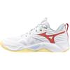 Mizuno Scarpe indoor da donna Mizuno Wave Momentum Pro W White/Calypso Coral/Pale Banan EUR 38