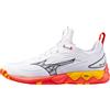 Mizuno Scarpe indoor da uomo Mizuno Wave Luminous 3 White/Fiery Coral 2/Citrus EUR 39