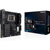 ASUS PRO WS W790E-SAGE SE Scheda madre Intel W790, LGA 4677, mATX, DDR5, PCIe 5.0, 3 slot M.2, WiFi 6E, USB 3.2 Gen 2, Type-C, Nero