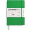 LEUCHTTURM1917 372646 calendario e quaderno settimanale Composition (B5) 2026, Spring Leaf, Inglese