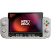 CRKD Nitro Deck - Deck portatile professionale con zero stick drift per Nintendo Switch e Switch OLED (grigio pal, collezione Nostalgia)