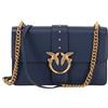 Pinko Bag Love One Classic ST. CL. Art. 105857A0F1 (Indaco/Oro)