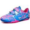 BAODLE Scarpe da Calcio Ragazzi FG/AG Professionale All'aperto Calcio da Scarpe Ragazzo Allenamento TF Bambini Teenage Scarpe Calcetto Traspirante Rosso EU 36