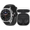 Samsung Galaxy Watch8 Classic (Black, BT, 46mm) + Galaxy Buds FE, Smartwatch Galaxy AI, design resistente agli urti, Ghiera girevole, monitoraggio attività fisica e sonno, One UI 8 [Versione Italiana]