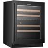 TecFrigo Vetrina refrigerata per vino doppia temperatura Capacità 39 bottiglie Modello SOMMELIER 46 PLUS FG Capacità Lt. 119 Temp.°C. (+5/+20)/(+5/+20) Dim. cm L.59.5 P.57 H.82