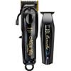 Wahl Cordless Barber Combo - Black Magic Clip & Detailer Li - Lame in titanio - 100 minuti di autonomia