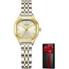 CIVO Orologio Donna Analogico Argento: Orologio Piccolo Acciaio Minimalista - Orologi da Polso Quarzo Impermeabile - Regalo Moda per Donna