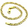 PEGASO GIOIELLI Bracciale Uomo Donna in Oro Giallo 18kt (750), Catena Pernice, cm 20