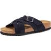 Birkenstock Classic Boston - Zoccoli Unisex per Adulti, Pelle oliata Habana, 39 EU