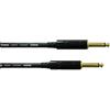Cordial - Cavo strumento 0,6 pp, 0,6 m - jack 6,3 mm/jack 6,3 mm, nero