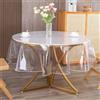 Orixo Tovaglia Rotonda Trasparente Diametro 120cm Tovaglia PVC Trasparente