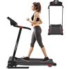 Walden Tapis roulant elettrico per la casa Tapis roulant pieghevole 12km/h 1-2,5PS 12 programmi preimpostati Display LCD 1-12 km/h Modello 2023 Inclinazione manuale a 3 livelli (F3680G)