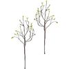 Flair Flower Korkenzieherzweig, Fiori Artificiali, Rami, plastica Poliestere, Naturale, 90 cm