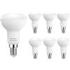 Tech Traders Riflettore R50, lampadina LED, E14, 7 W, luce bianca fredda