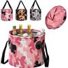 Shyllin Secchio Acqua Pieghevole 20L,Ciotola Pieghevole da Esterno,Secchio da Pesca Pieghevole Portatile Multifunzion ale,PVC Ispessito,per Viaggi,Escursioni,Pesca,Nautica,Giardinaggio (Rosa)