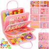 Asten Busy Board - Giocattoli Montessori, libri occupati per i più piccoli, libro di attività educative silenziose per bambini, giocattoli da viaggio per bambini, auto aeree, regali per ragazzi e ragazze