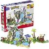 MEGA - MEGA Pokémon Spedizione nella Giungla set di costruzioni con 1347 mattoncini e pezzi compatibili per collegarlo ad altri mondi, set regalo, Giocattolo per Bambini 9+ Anni, HHN61