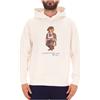 Polo Ralph Lauren Felpa bianca Polo Bear con cappuccio