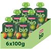 Plasmon BIO Pouch Mela Carota Mango 100g (6 Pezzi)