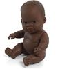 Miniland Miniland31144 Bambola Africana in Sacchetto di plastica, Multicolore