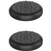 Generico 2 pezzi tappi di presa del pollice per Switch 2 Controller per Joy-Con, tappi Joystick in silicone confortevole Pulsante di presa del controller bastone Copertura (Nero)