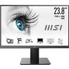 MSI PRO MP241X Monitor 23,8, FHD (1920x1080), 75Hz, MSI Eye Care (antisfarfallio, Less Blue Light, schermo antiriflesso), Pannello VA, VESA 75x75, 1x HDMI (1.4), 1x VGA