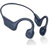 I love e iFecco IFECCO Cuffie Conduzione Ossea - Auricolari Conduzione Ossea Bluetooth 5.3 con Microfono,IPX5 Impermeabili Open Ear Wireless Sport Cuffie per Ciclismo,Corsa