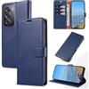 KKEIKO Cover per Oppo Reno12 Pro 5G, Antiurto Custodia in PU Pelle con Blocco RFID, Magnetico Protettiva Cover per Oppo Reno12 Pro 5G, Blu
