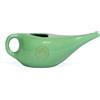 BODHI NETI POT - Brocca per il risciacquo nasale, in ceramica, con mandala o simbolo, per doccetta nasale (color oro)