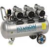 Hyundai 3X4J-750-100L - Compressore aria elettrico - carrellato 100lt