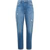 Mavi Stella Jeans, Mid Ripped London STR, 24W x 29L Donna