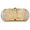 Ideal Lux Pasha' AP3 Oro Lampada da Parete, Metallo, Oro