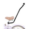 ZUKKA Barra di Spinta per Allenamento per l'apprendimento della Bicicletta per Bambini, Nero