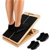 Mowtential 2025 Nuovo Balance Board Portatile Maniglia,Antiscivolo Regolabile Piastra Inclinabile (5 Angoli),tutore Piede Cadente Viene Fornito con 2 Paia Calzini Antiscivolo in Cotone