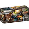 PLAYMOBIL Dino Rise 70627, Triceratopo, Rivolta per Le Pietre Leggendarie, dai 5 Anni