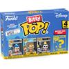 Funko Bitty POP! 4 Pack: Disney - Sorcerer Mickey, Dale, Princess Minnie, Mystery Mini Figure - Styles may vary - 0,9 pollici (2,2 cm) Da collezione - Scaffale espositivo impilabile incluso