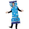 SMIFFYS Costume Cracker natalizio, Azzurro, con corpetto Halloween
