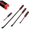 WISEUP Set di leve da 4 pezzi WISEUP, 20,3 cm, 30,5 cm, 45,7 cm, 61 cm, piede di porco resistente con cappucci di impatto più spessi per lavori di leva, demolizione, strumenti manuali per meccanici