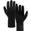 pdodo Guanti in neoprene, 5 mm, termici, 3 mm, caldi, 3 mm/5 mm, in neoprene, non slip per uomini e donne, resistenti all'usura