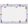 SIGEL HO920 Sottomano in carta «Bunny Ballerinas», formato A3, 80 g/m² FSC, blocco a strappo, antiscivolo | per disegnare, scrivere | lilla/viola/azzurro/giallo oro, 30 fogli