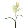 Rikyo 86 cm grande uccello del paradiso Heliconia stelo fiori artificiali, 7 petali fiori finti permanenti, piante vegetali interni esterni, ghirlanda per casa, veranda, decorazione per matrimoni (bianco)