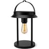 Brendz Lampada Solare da Tavolo, IP44 Impermeabile, Lanterne Solari da Esterno, 3 Modalità di Luce, Batteria Ricaricabile via USB-C, Lanterna Solare da Esterno, Lampada da Tavolo Esterno, Tampa R