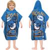 decalsweet Poncho da Bagno per Bambini Morbido e Assorbente, Asciugamano da Spiaggia con Cappuccio, Telo Mare Accappatoio in Microfibra, Accappatoio Piscina Doccia per Ragazza Ragazzi (Dinosauro)